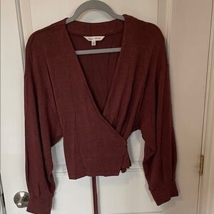 Elegant Wrap-Style Top